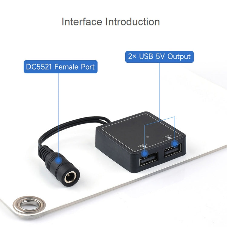 Waveshare 18V 10W Semi-flexible Polycrystalline Silicon Solar Panel - free shipping - PMC Jewellery - Order now!
