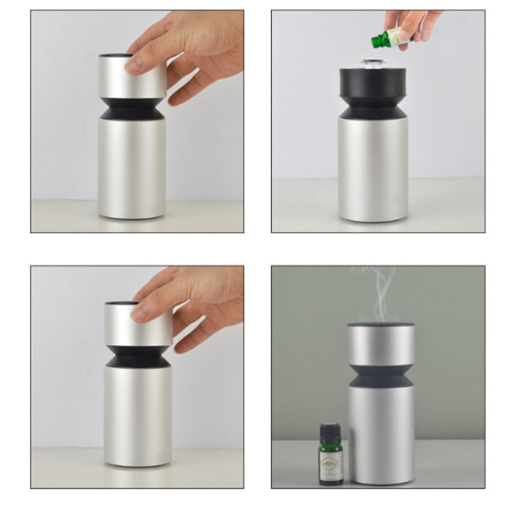 Car Essential Oil Diffuser Hardware Aromatherapy Machine Cold Fragrance Instrument(Silver) - Air Purifiers & Accessories by PMC TechLife | Online Shopping South Africa | PMC TechLife | Buy Now Pay Later Mobicred