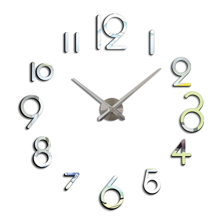 Creative DIY Acrylic Clock Home Digital Wall Clock(Gold) - DIY Clocks by PMc TechLife | Online Shopping South Africa | PMc TechLife | Buy Now Pay Later Mobicred