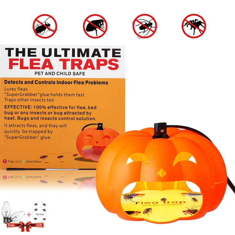 Household Flea Traps Drug-free Insect Trap Lamp, Plug Type:EU Plug - Traps by PMC TechLife | Online Shopping South Africa | PMC TechLife | Buy Now Pay Later Mobicred