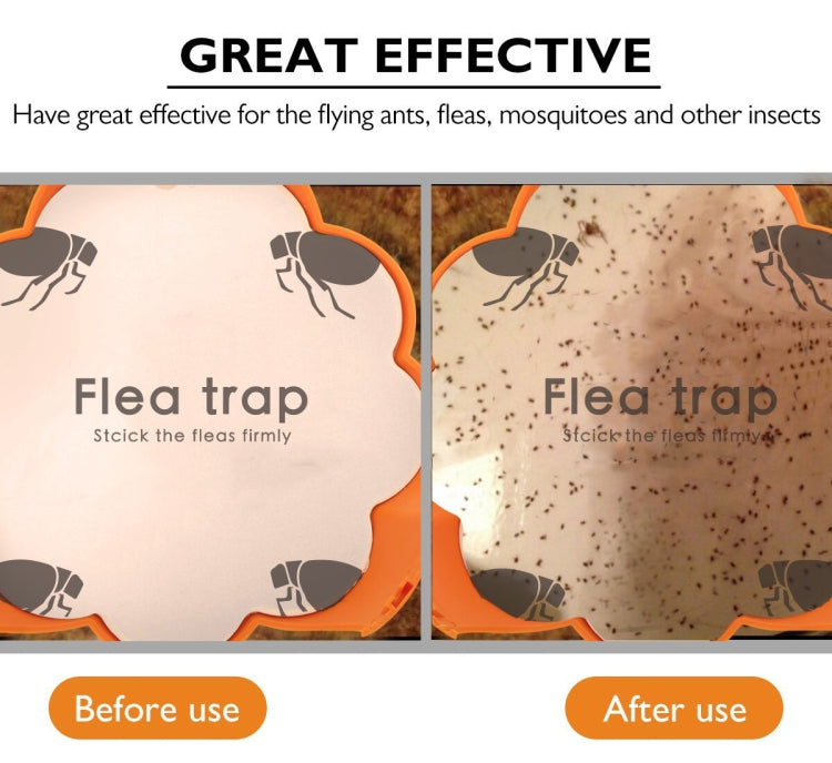 Household Flea Traps Drug-free Insect Trap Lamp, Plug Type:EU Plug - Traps by PMC TechLife | Online Shopping South Africa | PMC TechLife | Buy Now Pay Later Mobicred
