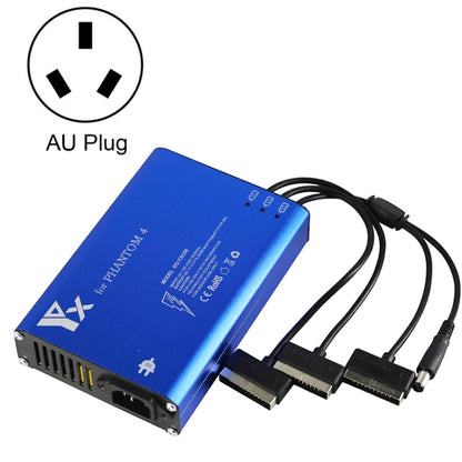 For DJI Phantom 4 Pro Advanced+ Charger  4 in 1 Hub Intelligent Battery Controller Charger, Plug Type:AU Plug -  by PMC Jewellery | Online Shopping South Africa | PMC Jewellery | Buy Now Pay Later Mobicred