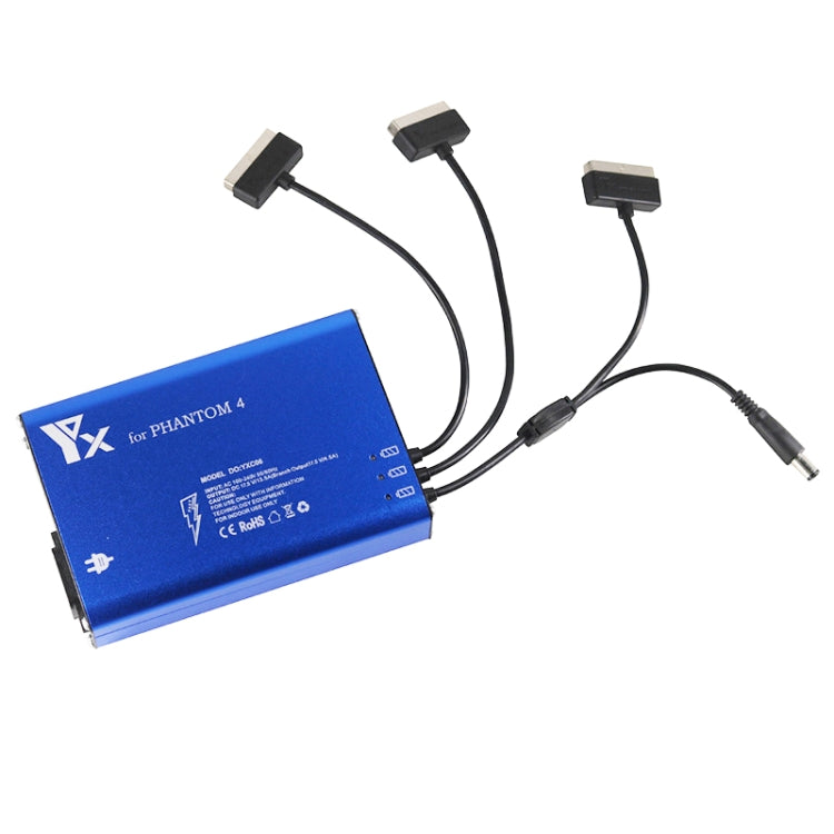 For DJI Phantom 4 Pro Advanced+ Charger  4 in 1 Hub Intelligent Battery Controller Charger, Plug Type:AU Plug -  by PMC TechLife | Online Shopping South Africa | PMC TechLife | Buy Now Pay Later Mobicred