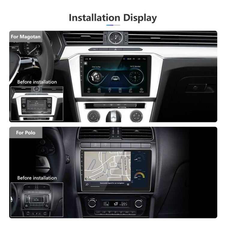 Universal Machine Android Smart Navigation Car Navigation DVD Reversing Video Integrated Machine, Size:9inch 1+16G, Specification:Standard+8 Lights Camera - Car DVD by PMC Jewellery | Online Shopping South Africa | PMC Jewellery | Buy Now Pay Later Mobicred