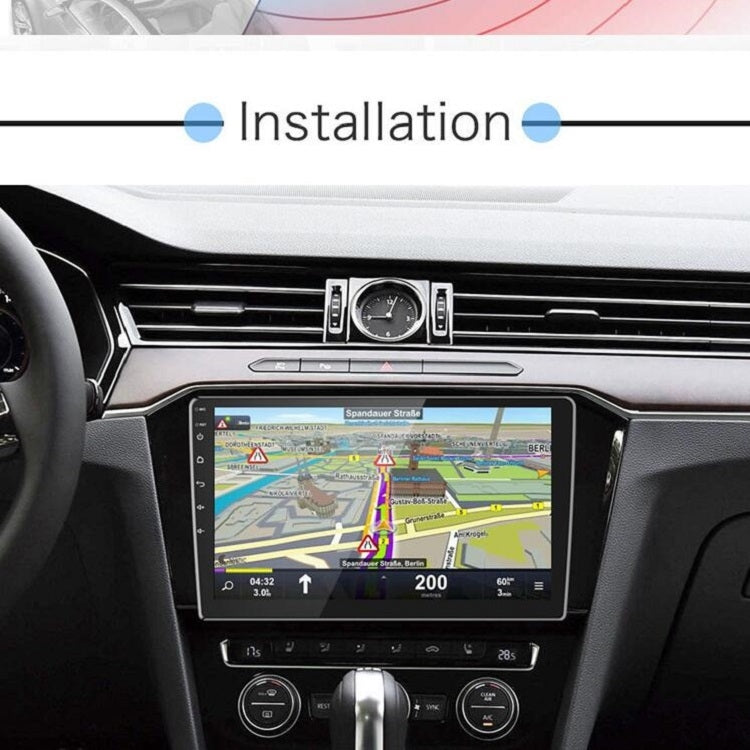 Universal Machine Android Smart Navigation Car Navigation DVD Reversing Video Integrated Machine, Size:10inch 2+32G, Specification:Standard+8 Lights Camera - Car DVD by PMC TechLife | Online Shopping South Africa | PMC TechLife | Buy Now Pay Later Mobicred