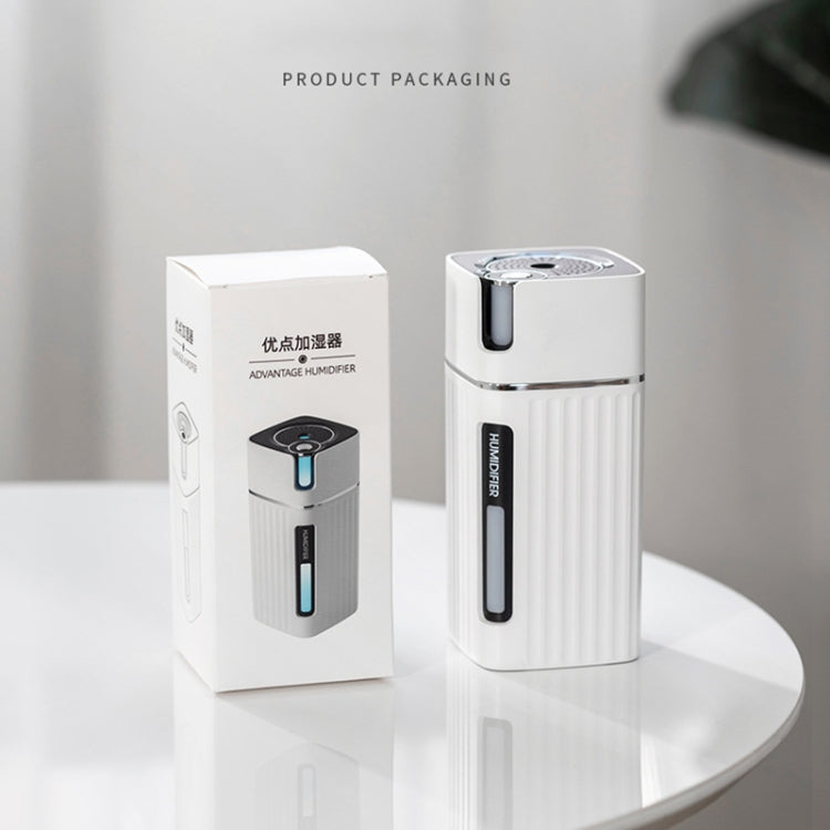 Humidifier USB Office Home Car Mute Portable Colorful Air Purifier(White) - Air Purifier by PMC TechLife | Online Shopping South Africa | PMC TechLife | Buy Now Pay Later Mobicred