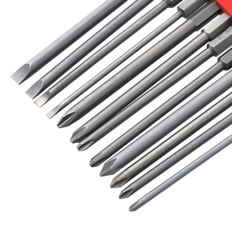 12 PCS / Set Screwdriver Bit With Magnetic S2 Alloy Steel Electric Screwdriver, Specification:10 - Drill & Drill Bits by PMC TechLife | Online Shopping South Africa | PMC TechLife | Buy Now Pay Later Mobicred