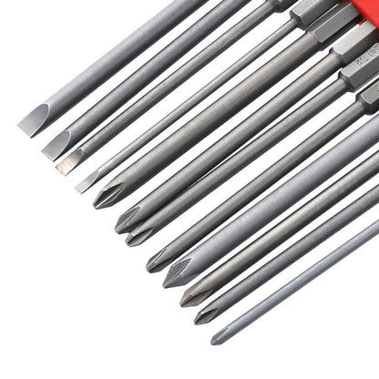 12 PCS / Set Screwdriver Bit With Magnetic S2 Alloy Steel Electric Screwdriver, Specification:13 - Drill & Drill Bits by PMC Jewellery | Online Shopping South Africa | PMC Jewellery | Buy Now Pay Later Mobicred