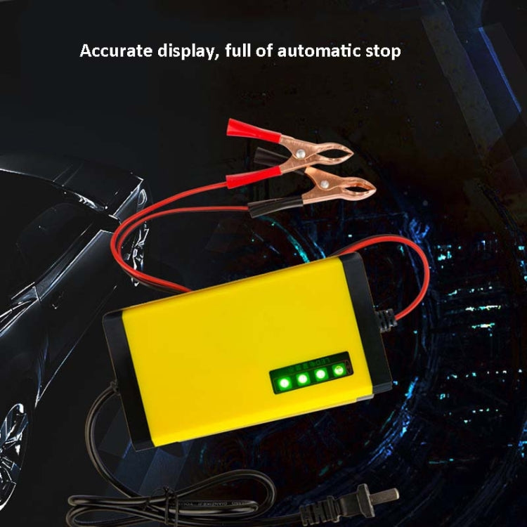 12V Motorcycle Battery Charger Smart Repair Full Automatic Stop Charger,CN Plug - Battery Charger by PMC TechLife | Online Shopping South Africa | PMC TechLife | Buy Now Pay Later Mobicred