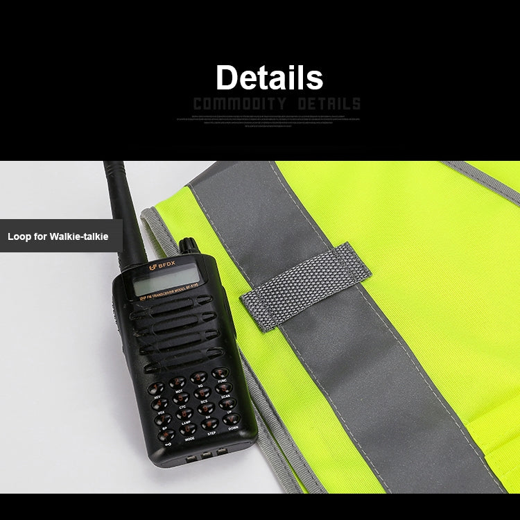 Multi-pockets Safety Vest Reflective Workwear Clothing, Size:XL-Chest 124cm(Orange) - Reflective Safety Clothing by PMC Jewellery | Online Shopping South Africa | PMC Jewellery | Buy Now Pay Later Mobicred