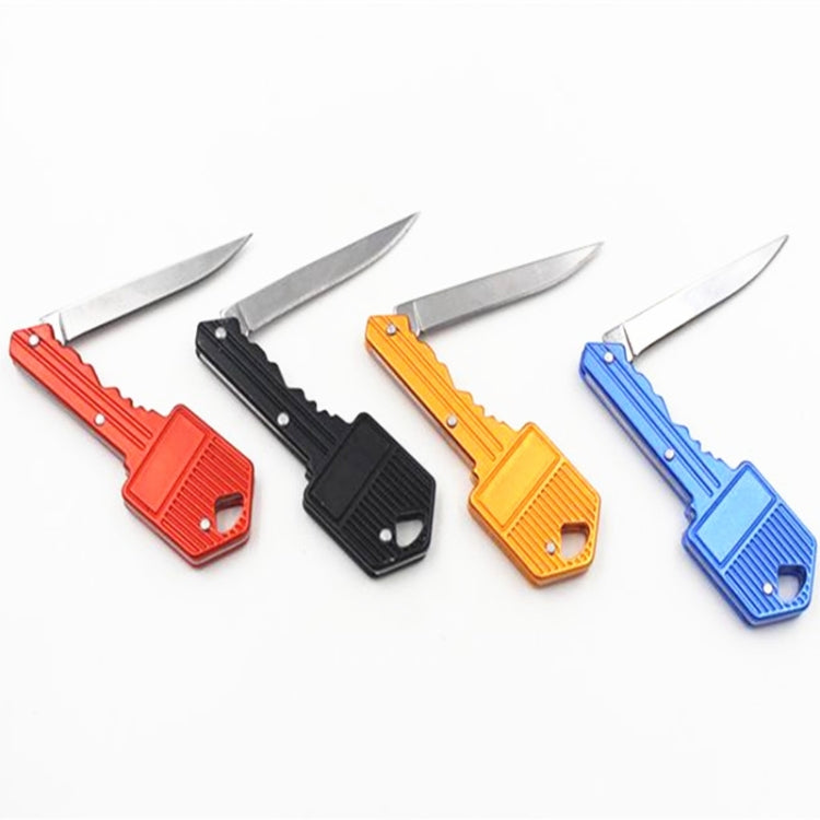 Key Chain Portable Folding Knife Peeler Mini Camping Key-shaped Self-defense Knife - Self-defense Protection by PMC TechLife | Online Shopping South Africa | PMC TechLife | Buy Now Pay Later Mobicred