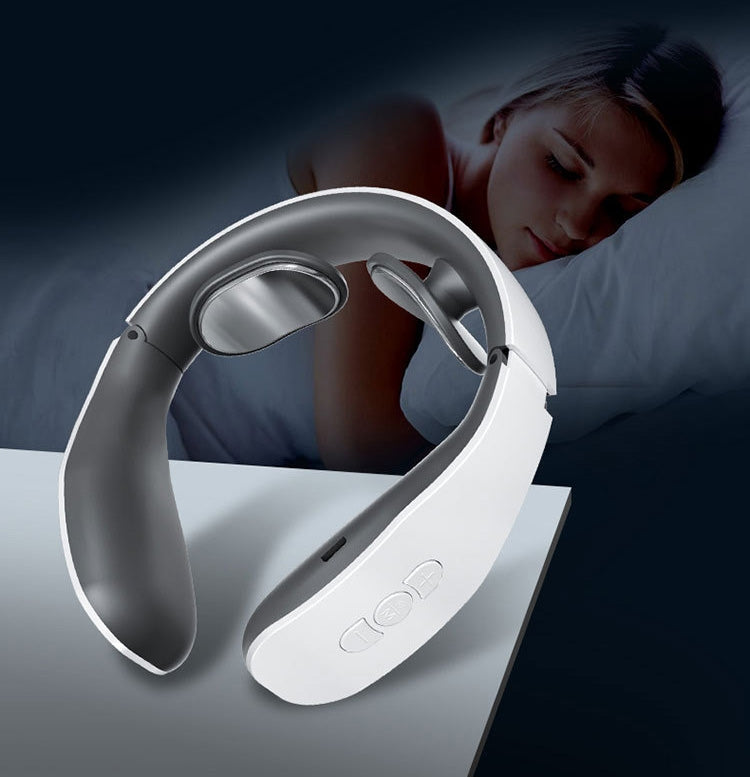 Cervical Massager Electromagnetic Pulse Heating Neck Protector, Style:Battery - free shipping - PMC TechLife - Order now!
