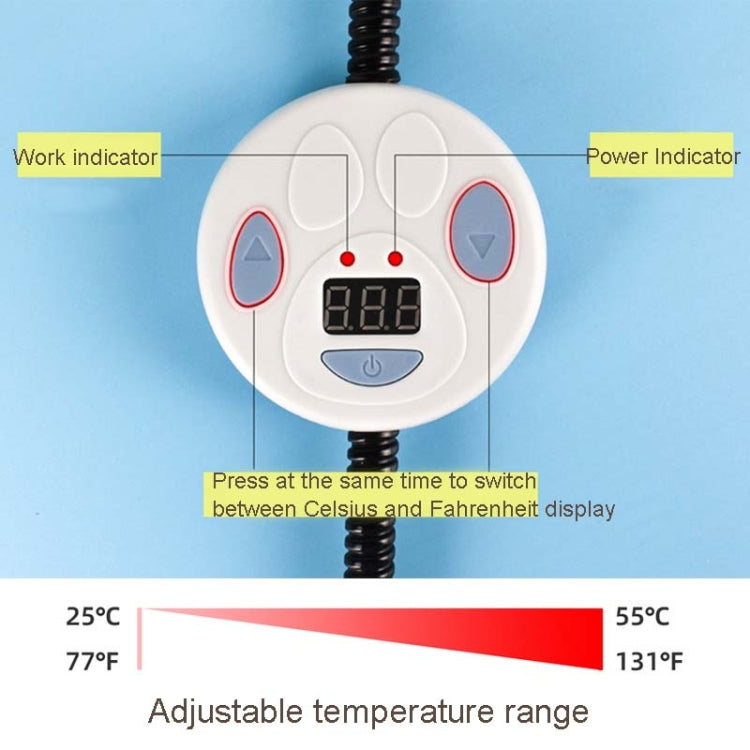 Pet Heating Pad Waterproof and Anti-Scratch Electric Blanket, Size: 60x45cm, Specification: JP Plug - Pads by PMc TechLife | Online Shopping South Africa | PMc TechLife | Buy Now Pay Later Mobicred