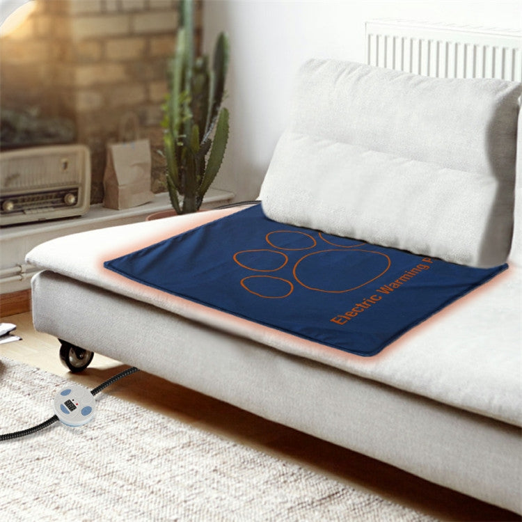 Pet Heating Pad Waterproof and Anti-Scratch Electric Blanket, Size: 60x45cm, Specification: JP Plug - Pads by PMc TechLife | Online Shopping South Africa | PMc TechLife | Buy Now Pay Later Mobicred
