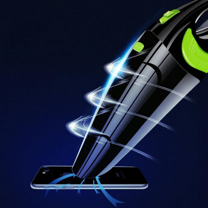 Wireless Car Vacuum Cleaner Handheld Mini Vacuum Cleaner Super Suction Wet And Dry Dual Use Portable Vacuum Cleaner(Transparent+Green) - Vacuum Cleaner by PMC Jewellery | Online Shopping South Africa | PMC Jewellery | Buy Now Pay Later Mobicred