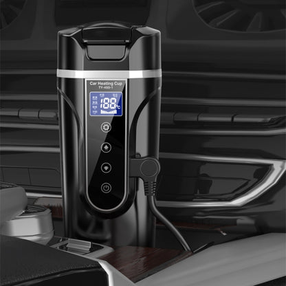 450ml Car Heating Water Bottle Thermos Mug Car Truck Universal Boiling Water Cup, Style:Car Models(Black) - Heating Cups by PMC Jewellery | Online Shopping South Africa | PMC Jewellery | Buy Now Pay Later Mobicred