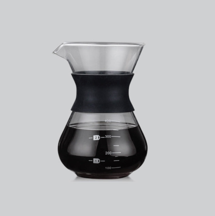 High Temperature Resistant Coffee Maker, Capacity:400ml, Style:Without Strainer - free shipping - PMC TechLife - Order now!