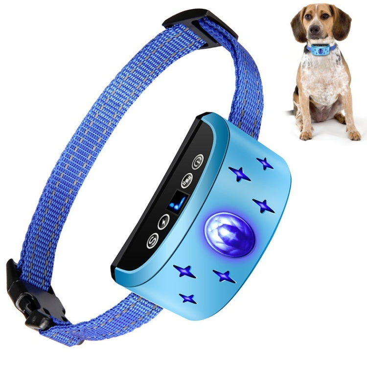 166A Gem Pattern USB Rechargeable Remote Control Electronic Strike Collar Waterproof Dog Training Bark Arrester - Training Aids by PMC Jewellery | Online Shopping South Africa | PMC Jewellery | Buy Now Pay Later Mobicred