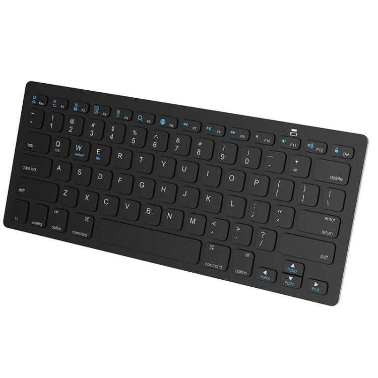 X5 2 in 1 Ultra-Thin Mini Wireless Bluetooth Keyboard + Bluetooth Mouse Set, Support Win / Android / IOS System(Black) - Universal Keyboard by PMC TechLife | Online Shopping South Africa | PMC TechLife