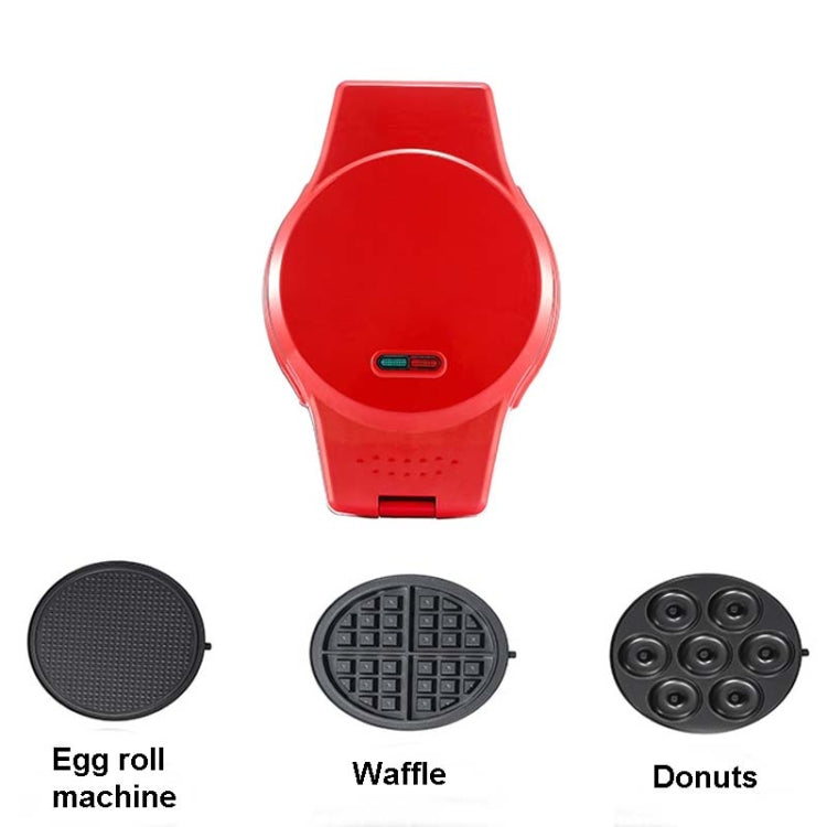 3-in-1 Multi-Function Eleictric Baking Pan Breakfast Maker Donut Sandwich Waffle Maker Pizza Maker, EU Plug - free shipping - PMC TechLife - Order now!