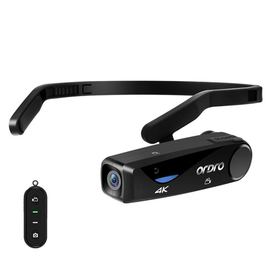 ORDRO EP6 Head-Mounted WIFI APP Live Video Smart Sports Camera With Remote Control(Black) - Other Camera by PMC Jewellery | Online Shopping South Africa | PMC Jewellery | Buy Now Pay Later Mobicred