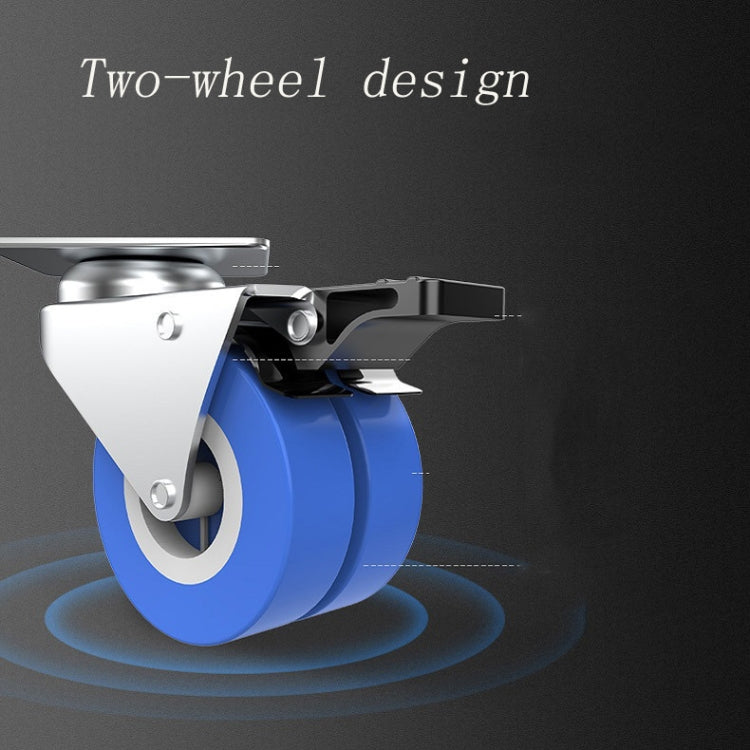 Double Tubes 8 Wheels + 4 Legs Adjustable Stainless Steel Refrigerator Bracket Washing Machine Base Bracket - free shipping - PMC TechLife - Order now!