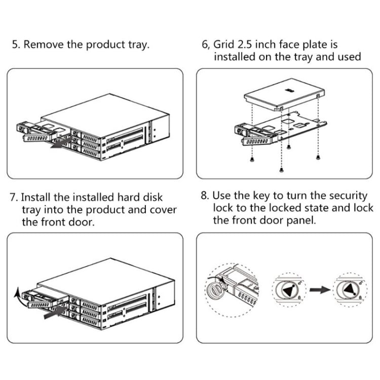 OImaster MR-6601 Six-Bay Optical Drive Hard Disk Box - free shipping - PMC Jewellery - Order now!