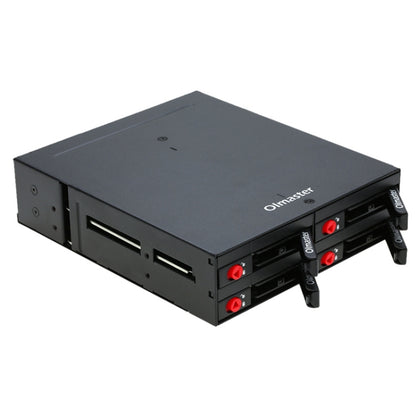 OImaster MR-6401 Four-Bay Chassis Built-In Optical Drive Hard Disk Box - Optical Drives Cases by OImaster | Online Shopping South Africa | PMC Jewellery | Buy Now Pay Later Mobicred