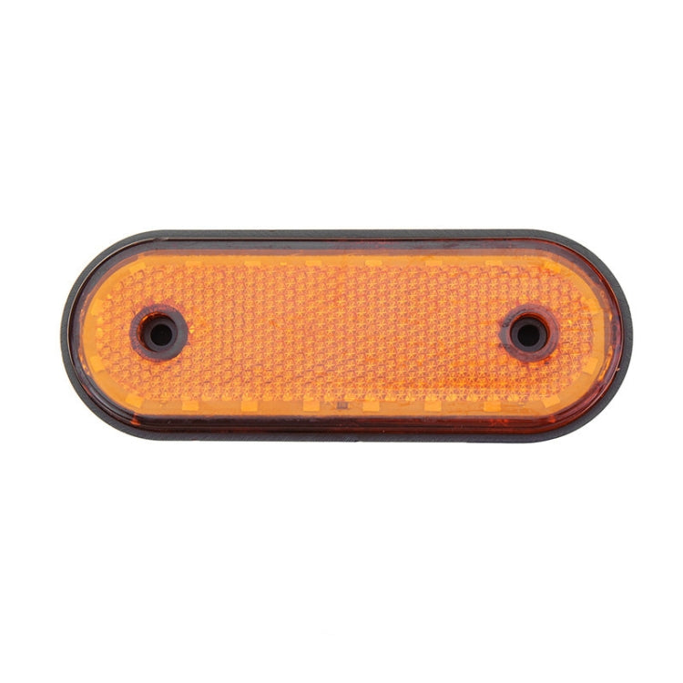 5 PCS MK-095 24V 20 LEDs Universal Truck Side Lights Truck Trailer Tail Lights(Yellow) - Warning Lights by PMC Jewellery | Online Shopping South Africa | PMC Jewellery | Buy Now Pay Later Mobicred