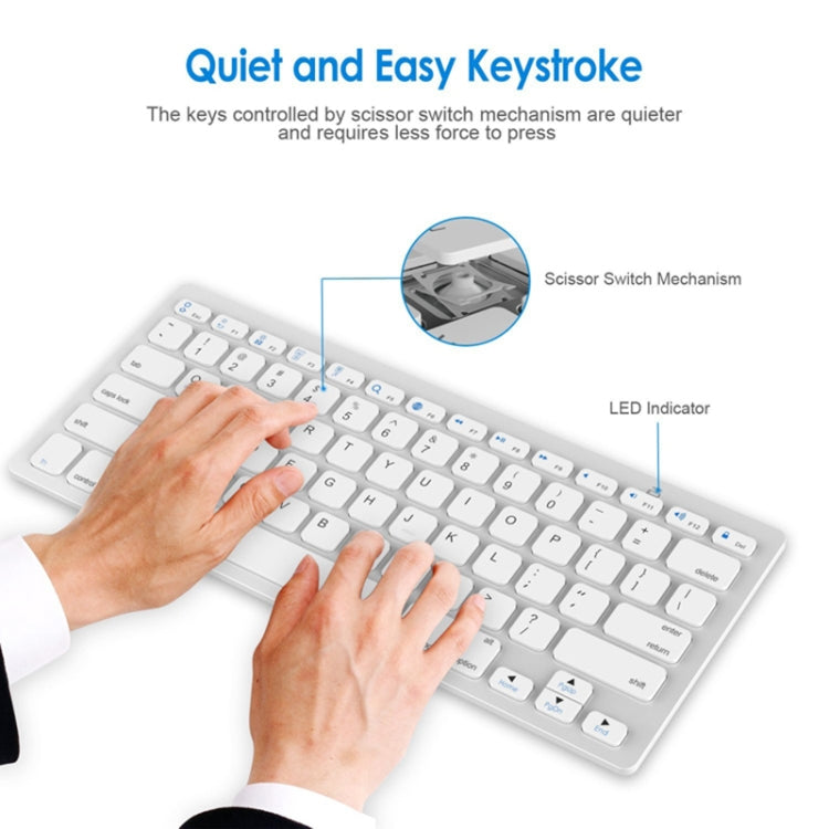 X5 Ultra-Thin Mini Wireless Keyboard + Wireless Mouse Set, Support Win / Android / IOS System(Black) - Universal Keyboard by PMC TechLife | Online Shopping South Africa | PMC TechLife | Buy Now Pay Later Mobicred