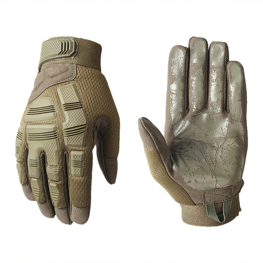 B33 Outdoor Mountaineering Riding Anti-Skid Protective Motorcycle Gloves, Size: L(Army Green) - Full Finger Gloves by PMC Jewellery | Online Shopping South Africa | PMC Jewellery | Buy Now Pay Later Mobicred