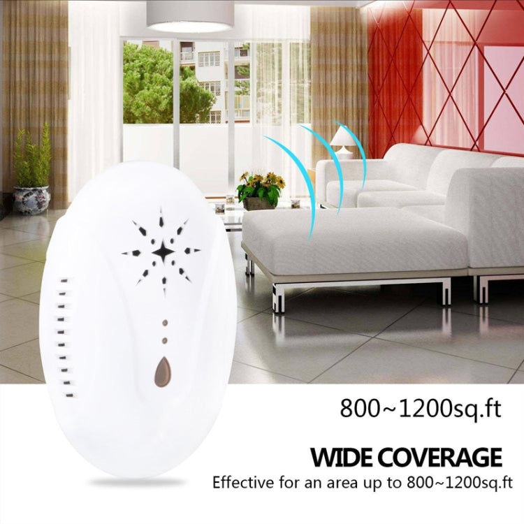 DC-9007 Ultrasonic Mosquito Repellent Portable Insect Repellent, Style:US Plug(White) - Repellents by PMC Jewellery | Online Shopping South Africa | PMC Jewellery | Buy Now Pay Later Mobicred