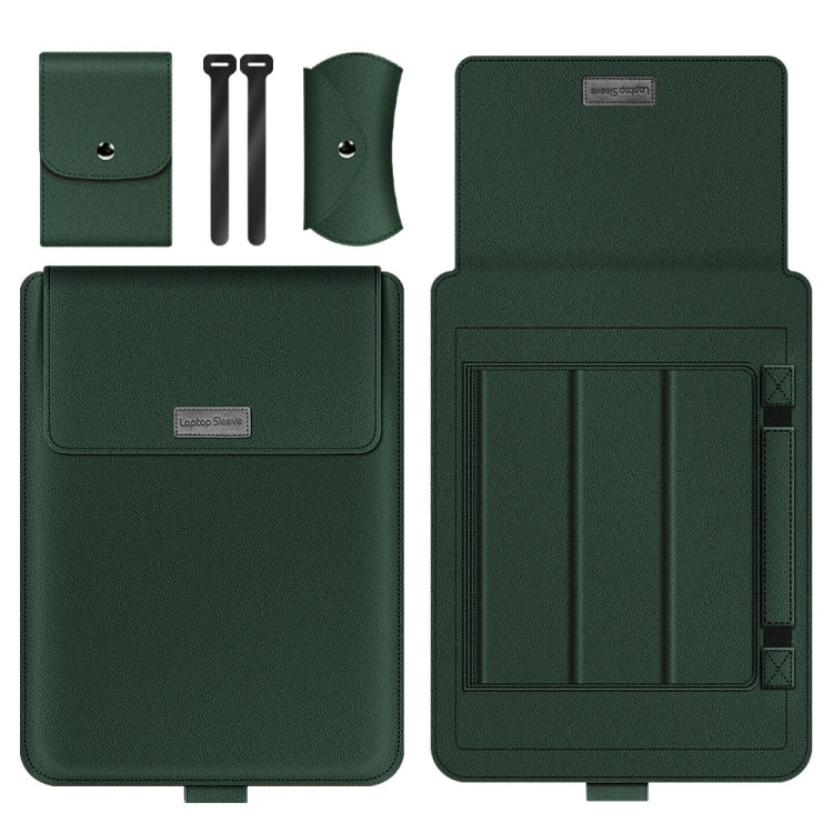 A2 4 in 1 Computer Bracket Liner Bag Storage Bag, Size:13/14 inch(Green) - 14.1 inch by PMC TechLife | Online Shopping South Africa | PMC TechLife | Buy Now Pay Later Mobicred
