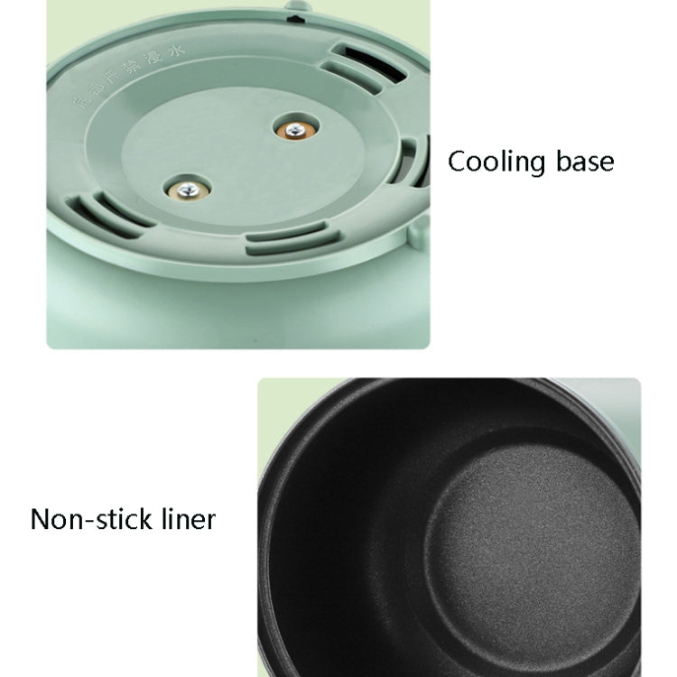 Multi-Function Electric-Cooker Mini Dormitory Student Cooking Rice Stir Frying Non-Stick Pot, 110V US Plug, Colour: White Smart Single Pot(1.7L) - free shipping - PMC TechLife - Order now!