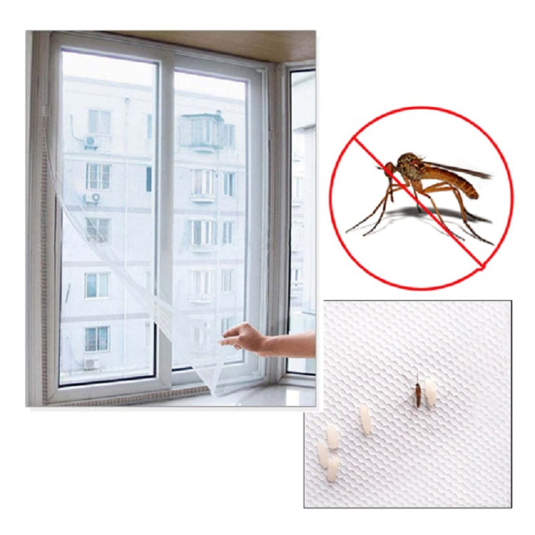 DIY Fly Mosquito Bug Mesh Window Screen Self-adhesive Anti-mosquito Net ���15X20CM��� - Other by PMC TechLife | Online Shopping South Africa | PMC TechLife