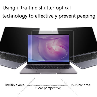 Laptop Anti-Peep Film Anti-Peeping Matte Reflective Screen Protective Film For Huawei MateBook 14 (Full Glue) - Screen Protection Film by PMC Jewellery | Online Shopping South Africa | PMC Jewellery | Buy Now Pay Later Mobicred