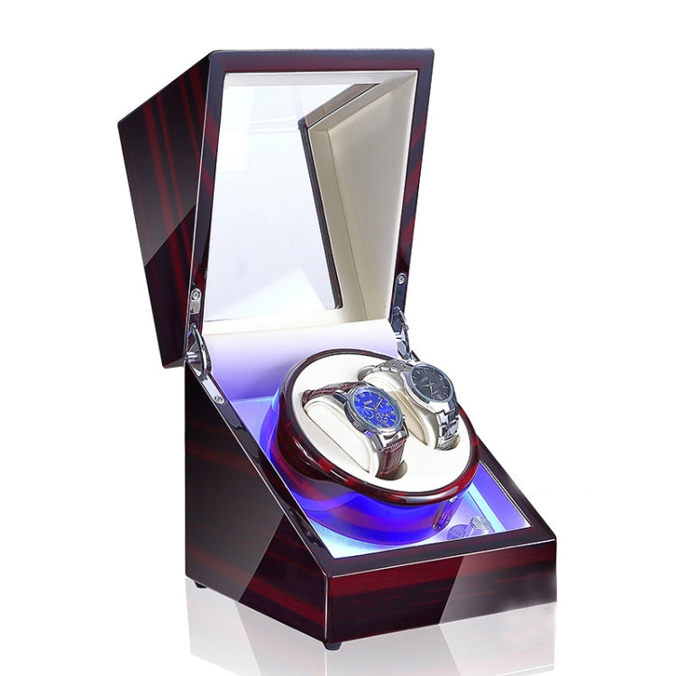 Watch Shaker Automatic Mechanical Watch Rotating Motor Winding Box, US / EU / UK Plug(Ebony White) - free shipping - PMC TechLife - Order now!