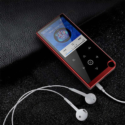 E05 2.4 inch Touch-Button MP4 / MP3 Lossless Music Player, Support E-Book / Alarm Clock / Timer Shutdown, Memory Capacity: 8GB without Bluetooth(Red) - MP4 Player by PMC Jewellery | Online Shopping South Africa | PMC Jewellery | Buy Now Pay Later Mobicred