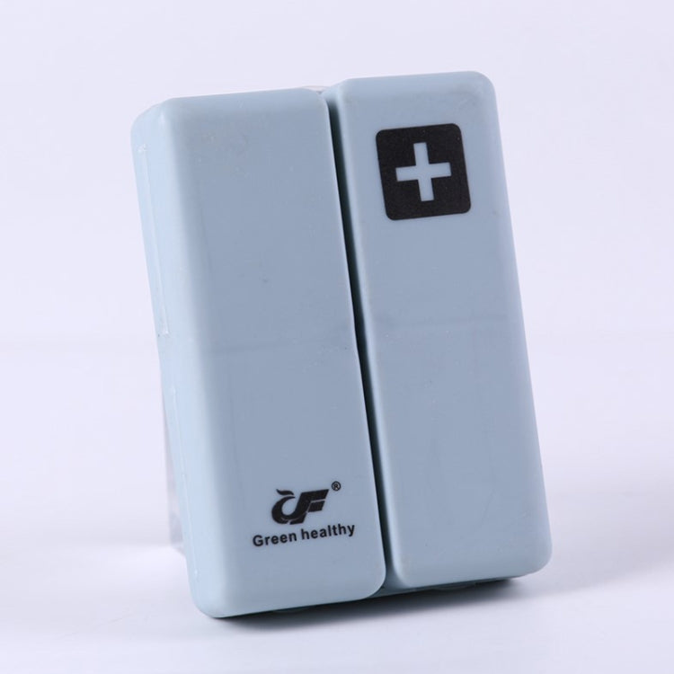 Folding Portable Sealed and Dispensing Small Pill Box(Blue) - free shipping - PMC TechLife - Order now!