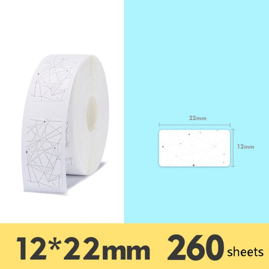 Thermal Label Paper Commodity Price Label Household Label Sticker for NIIMBOT D11(Interest Geometry) - Printer Accessories by PMC Jewellery | Online Shopping South Africa | PMC Jewellery | Buy Now Pay Later Mobicred