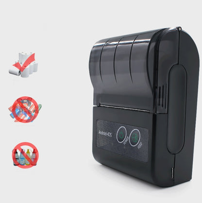 58HB6 Portable Bluetooth Thermal Printer Label Takeaway Receipt Machine, Supports Multi-Language & Symbol/Picture Printing, Model: EU Plug (Spanish) - Printer by PMC Jewellery | Online Shopping South Africa | PMC Jewellery | Buy Now Pay Later Mobicred