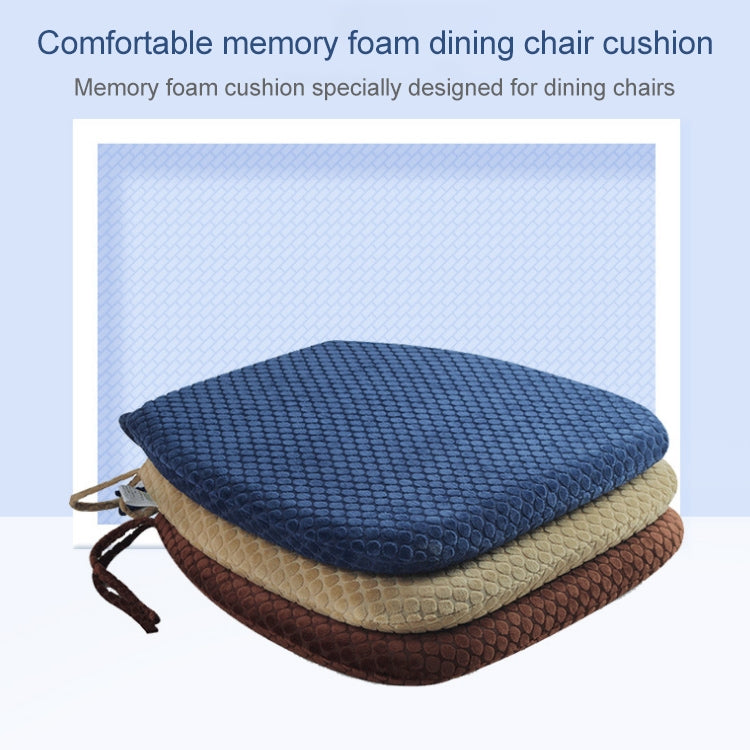 Memory Foam Thicken Stool Cushion Sofa Window Sill Bay Window Seat Cushion, Colour: Dot Bandage (Mocha) - Cushions & Pillows by PMC Jewellery | Online Shopping South Africa | PMC Jewellery | Buy Now Pay Later Mobicred