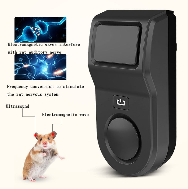 BG-303 Smart Frequency Conversion Household Ultrasonic Insect / Mosquito / MouseRepellent, Product specifications: UK Plug 220V(Black) - Repellents by PMC TechLife | Online Shopping South Africa | PMC TechLife | Buy Now Pay Later Mobicred