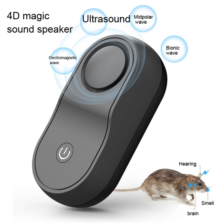 BG301 Ultrasonic Rodent Repeller Electronic Multi-Purpose Insect Repeller, Plug Type: AU Plug 220V(Black) - Repellents by PMC TechLife | Online Shopping South Africa | PMC TechLife | Buy Now Pay Later Mobicred