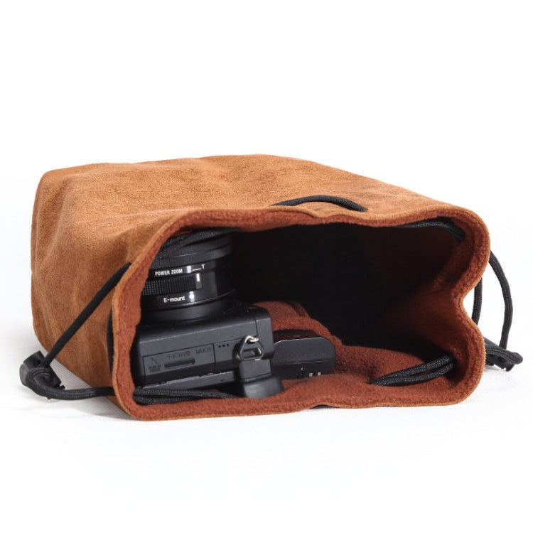 S.C.COTTON Liner Shockproof Digital Protection Portable SLR Lens Bag Micro Single Camera Bag Square Gray S - free shipping - PMC TechLife - Order now!