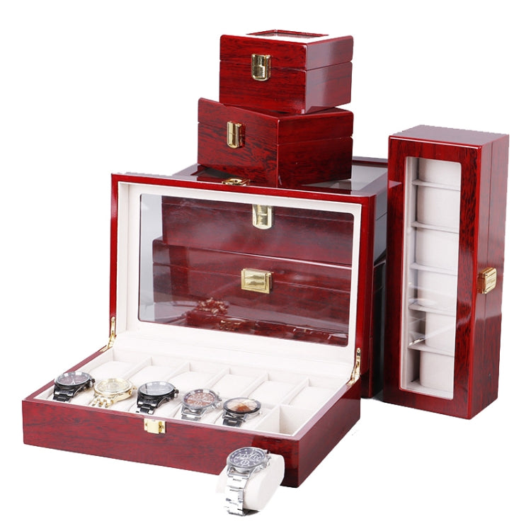 Wooden Baking Paint Watch Box Jewelry Storage Display Box(24-bit Paint) - free shipping - PMc TechLife - Order now!