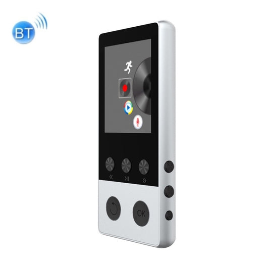 A5 1.8 inch Sports Bluetooth MP3 Music MP4 Video Player, Support Speaker 8GB(Silver) - MP4 Player by PMC Jewellery | Online Shopping South Africa | PMC Jewellery | Buy Now Pay Later Mobicred