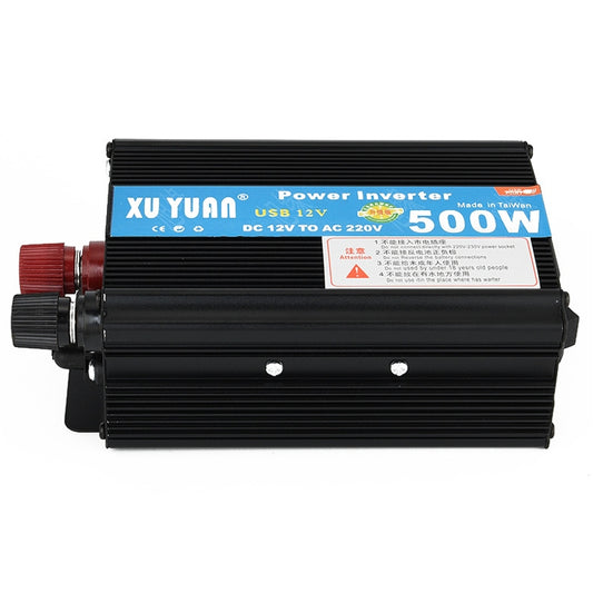 XUYUAN 500W Inverter Power Converter, Specification: 12V to 220V -  by XUYUAN | Online Shopping South Africa | PMC Jewellery | Buy Now Pay Later Mobicred