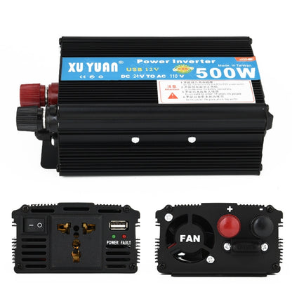 XUYUAN 500W Inverter Power Converter, Specification: 24V to 110V -  by XUYUAN | Online Shopping South Africa | PMC Jewellery | Buy Now Pay Later Mobicred