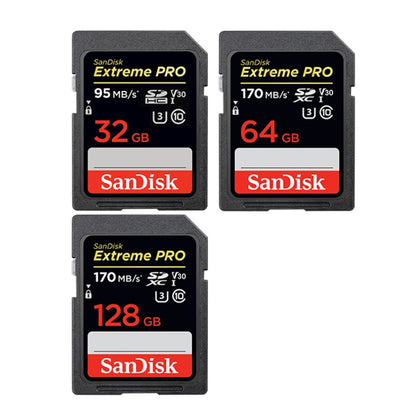 SanDisk Video Camera High Speed Memory Card SD Card, Colour: Black Card, Capacity: 32GB - SD Card by SanDisk | Online Shopping South Africa | PMC Jewellery | Buy Now Pay Later Mobicred